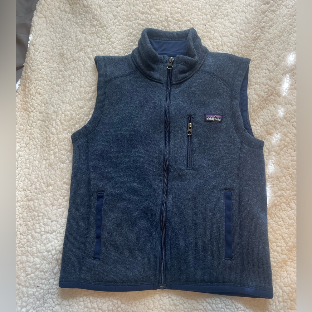 Boys Patagonia Vest Size 7/8
